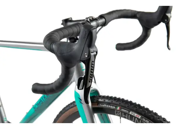 Bombtrack Tension 2 Cyclocrossrad Glossy Grey / Green