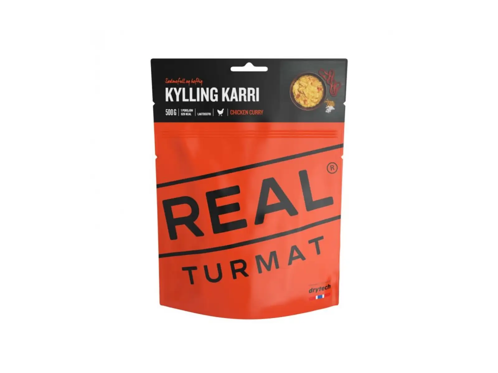 Real Turmat dehydrierte Mahlzeit Hühnercurry