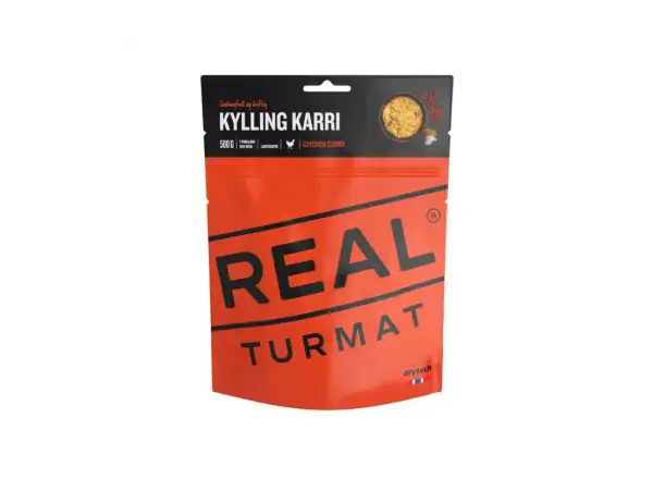 Real Turmat dehydrierte Mahlzeit Hühnercurry