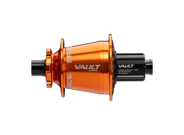 Race Face Vault Boost 424J Hinterradnabe 12x148 mm Sram XD 32 Löcher Orange