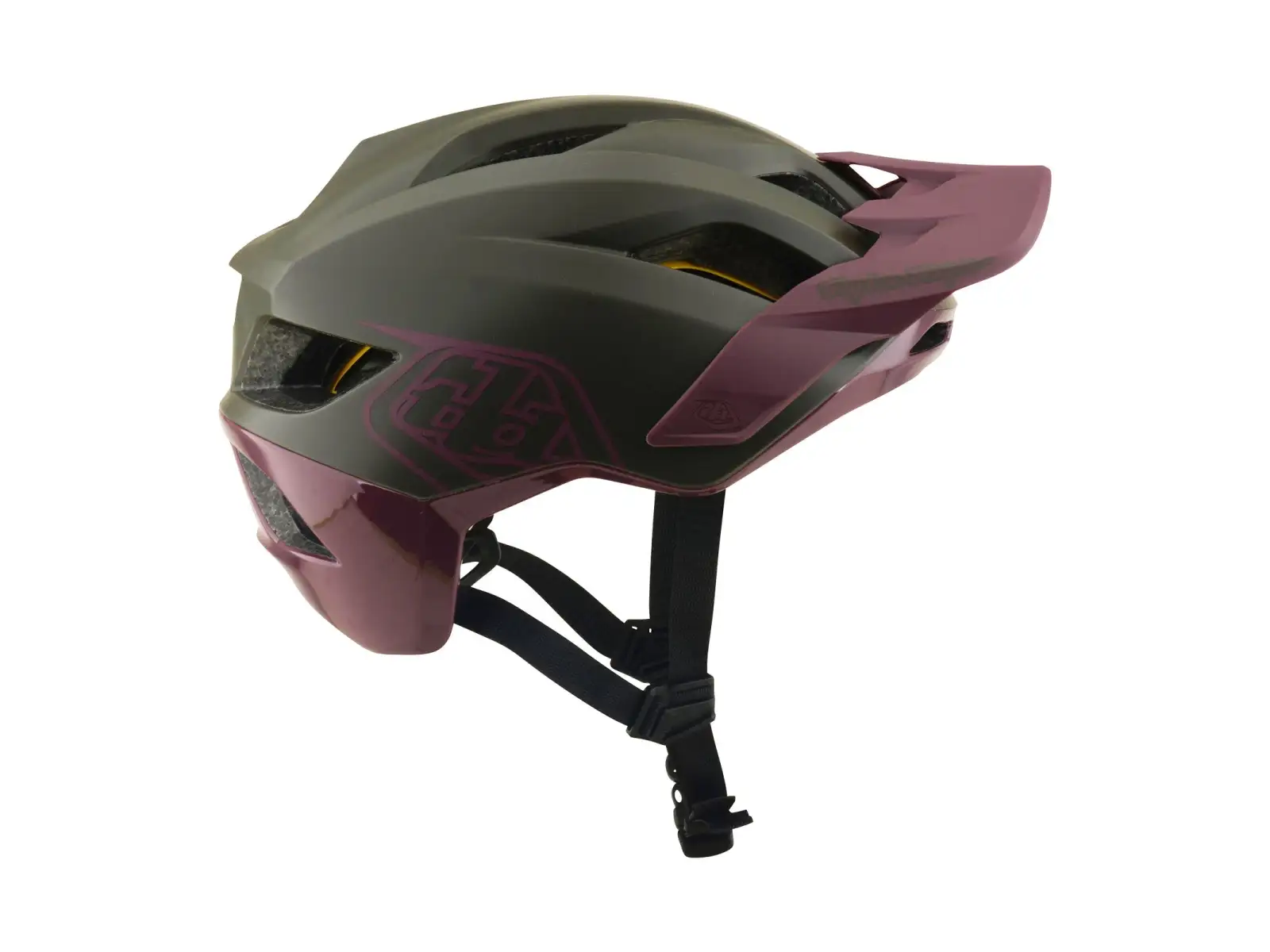 Troy Lee Designs Flowline MIPS Helm Point Caper/Prune
