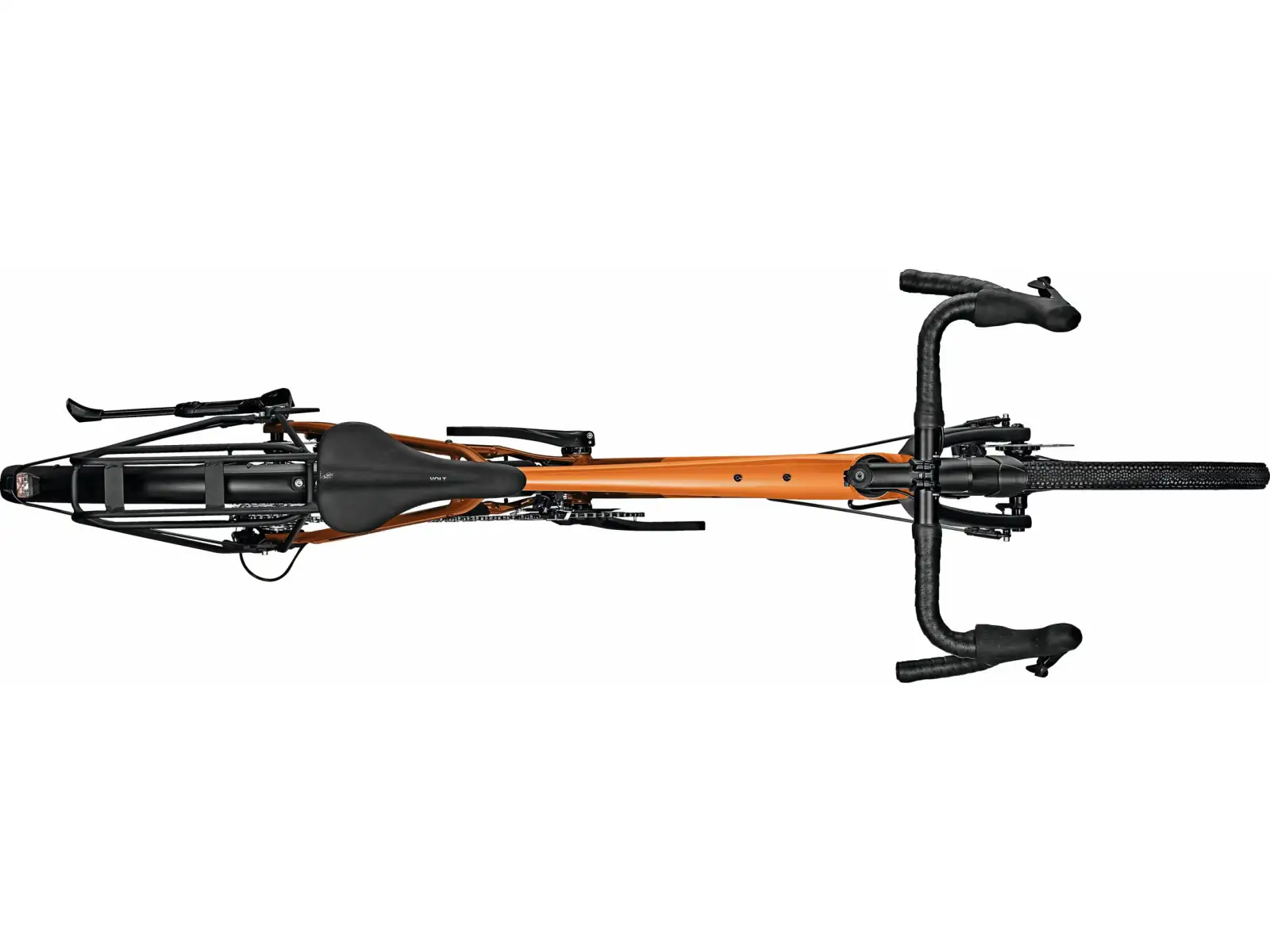 Focus Atlas 6.7 EQP DI Gravel Bike Rostorange Glänzend/Rostbraun Glänzend