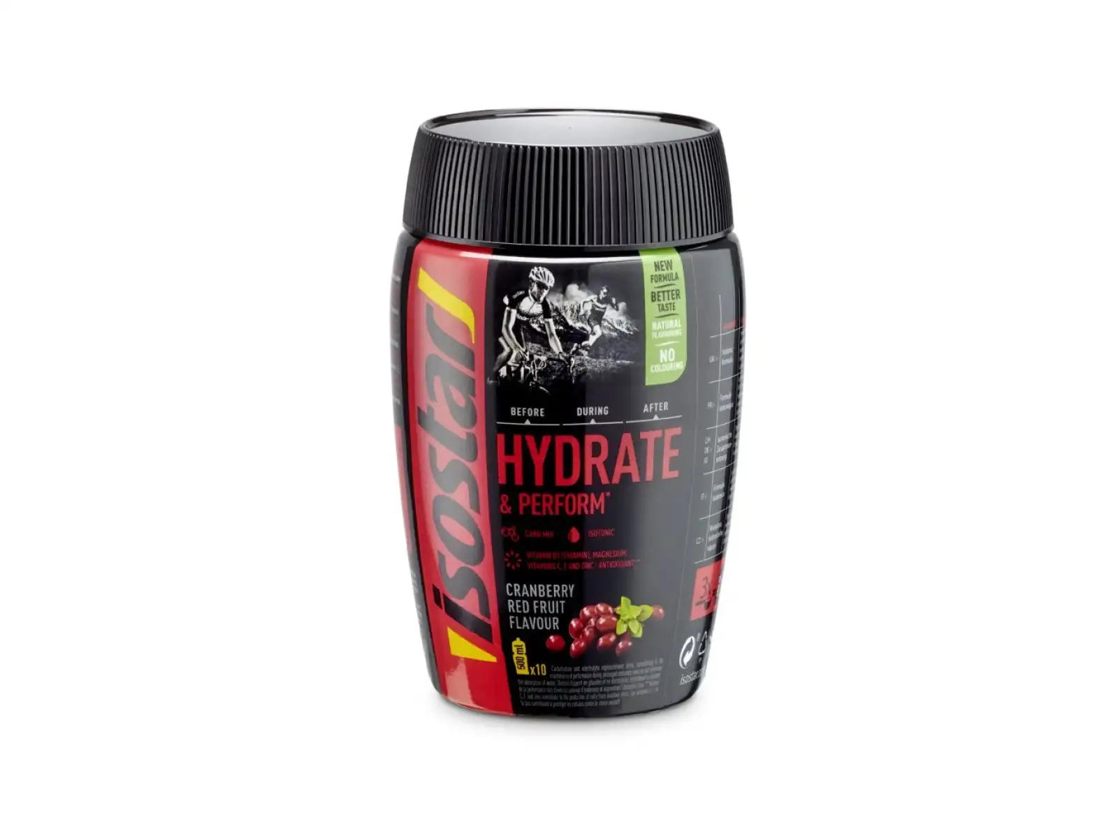 Isostar Hydrate & Perform Ionisches Getränk 400 g Cranberry