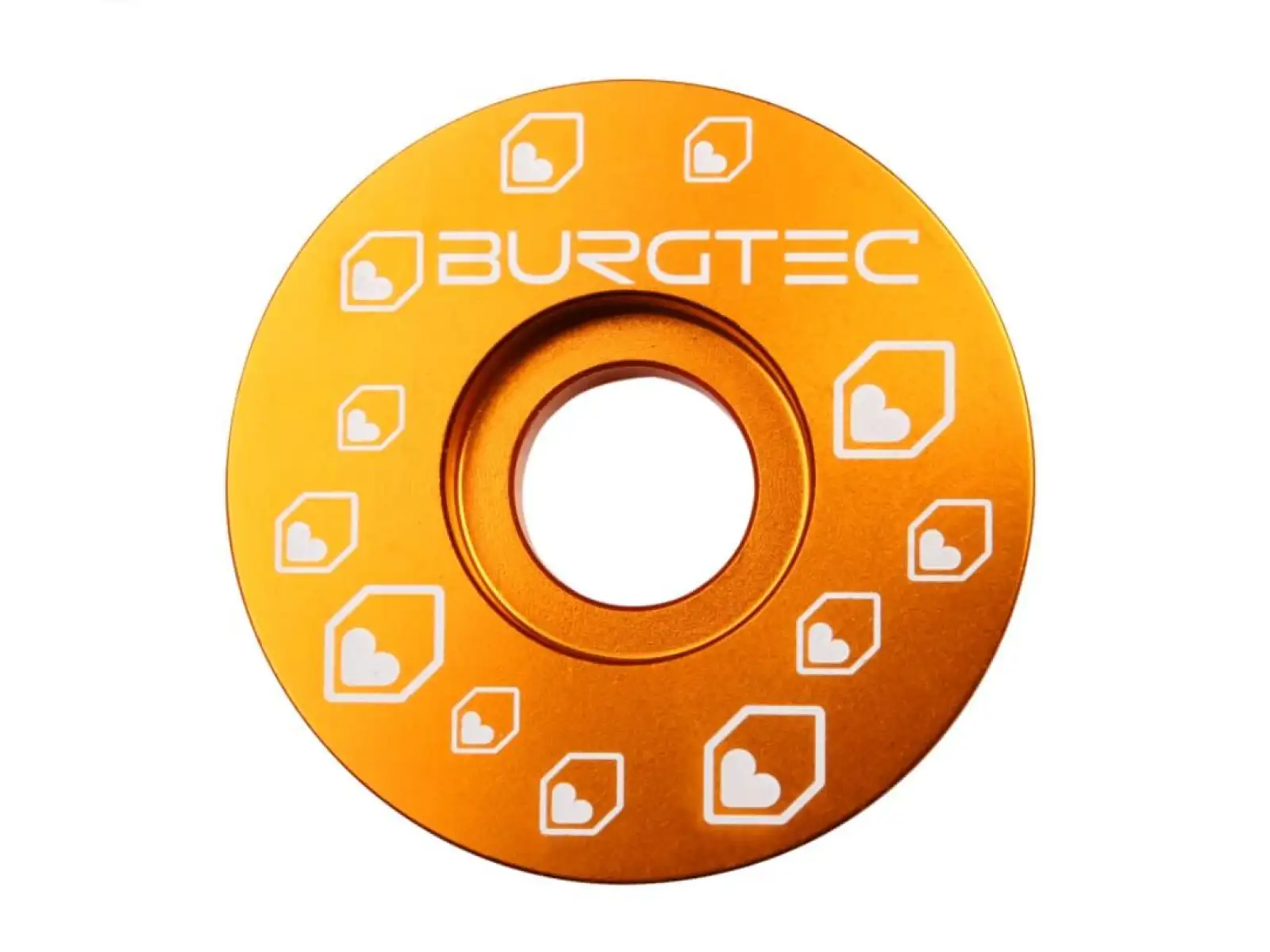 Burgtec Top Cap in Orange
