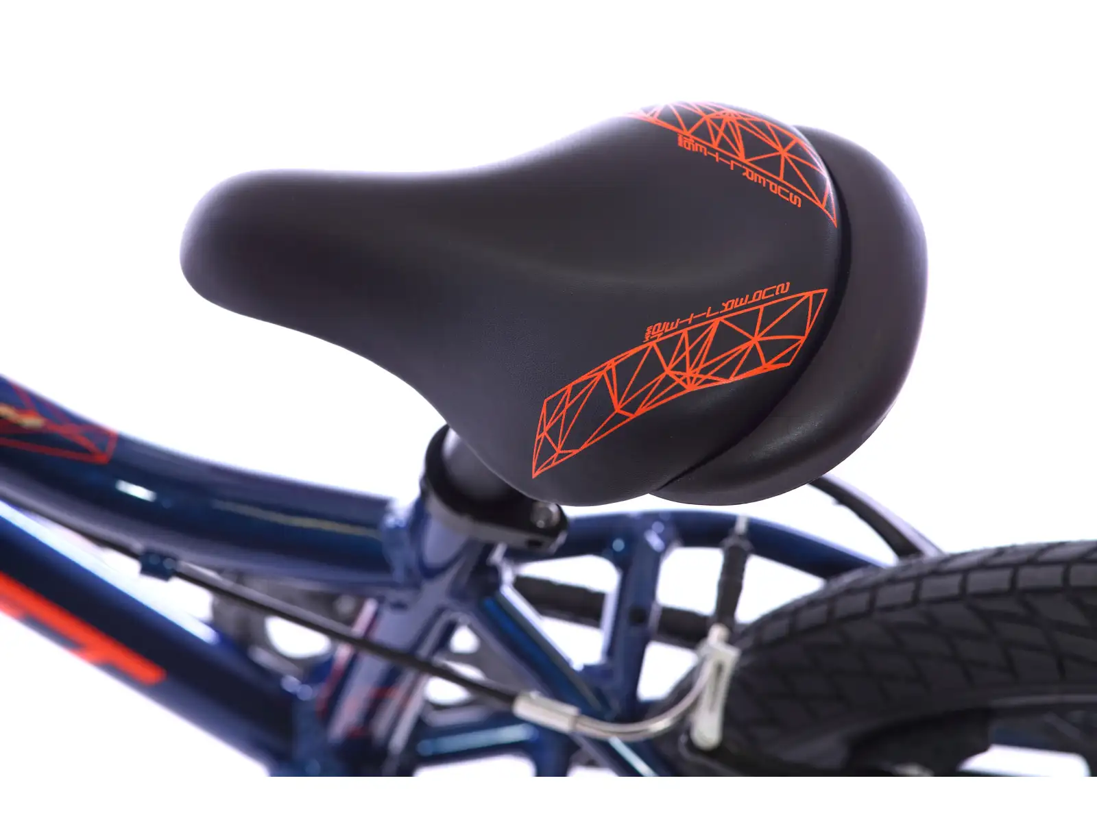 Amulet 16 Mini Superlite Kinderfahrrad Dark Blue Metallic / Orange Shiny