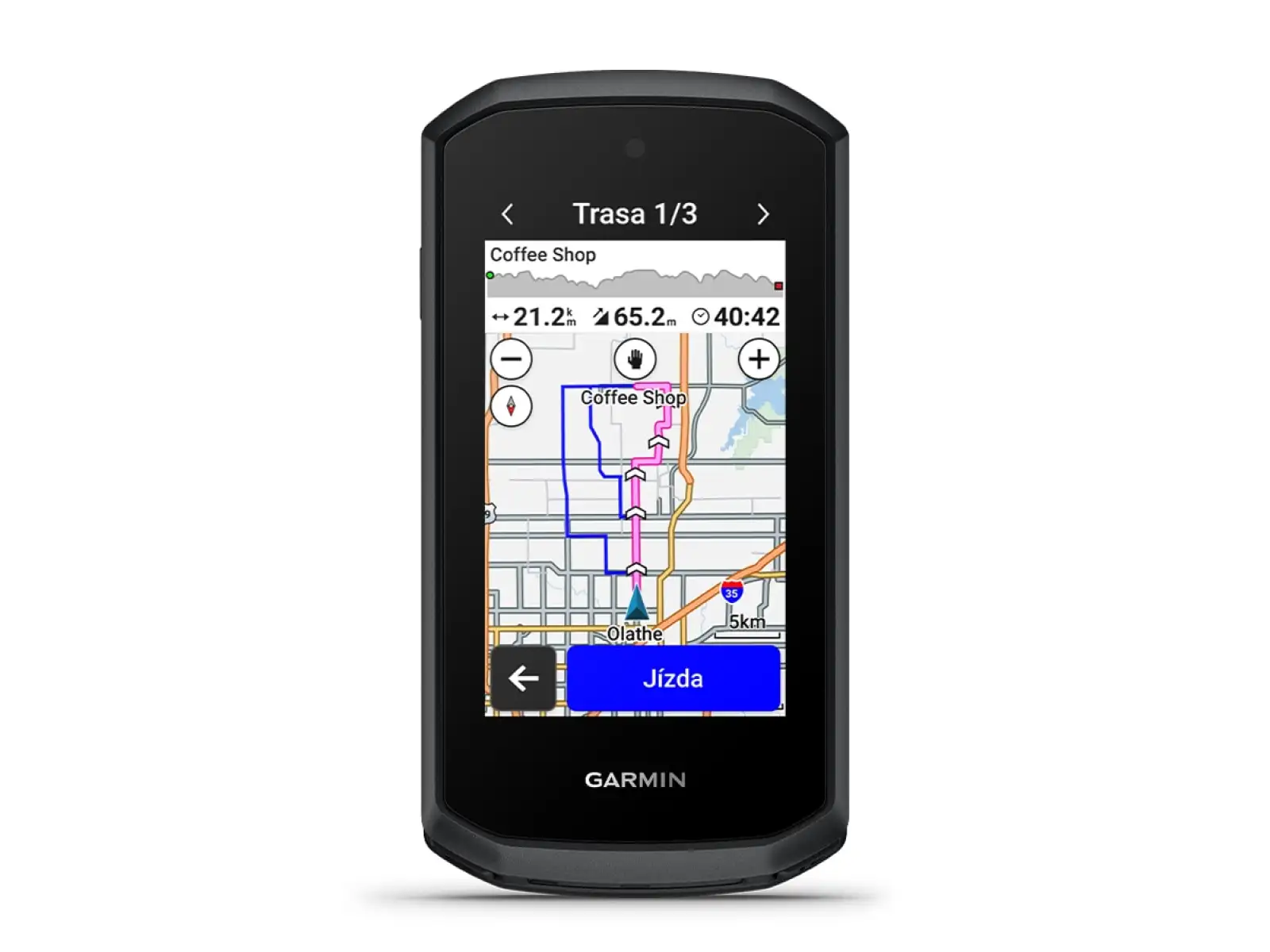 Garmin Edge Explore 3 Plus Fahrradcomputer mit Lautsprecher und Mikrofon