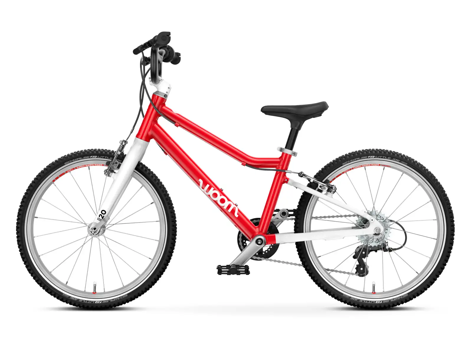 Woom GO 4 Red 20 Kinderfahrrad