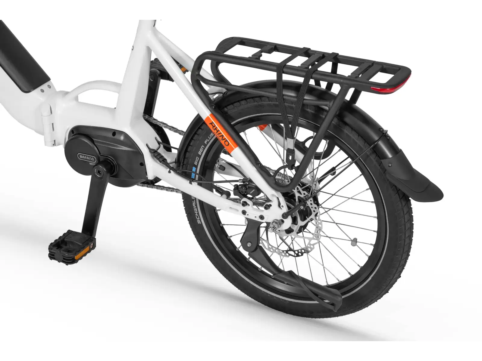 Ecobike Rhino Cruise 630 Wh Arctic weiß faltbares Elektrofahrrad