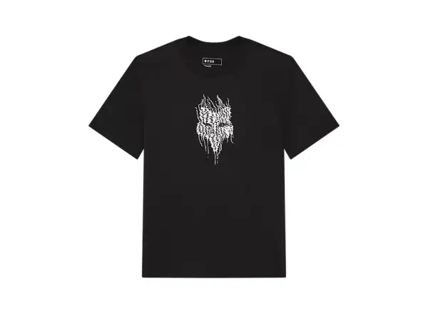Fox Bark Tech Damen T-Shirt Kurzarm Black