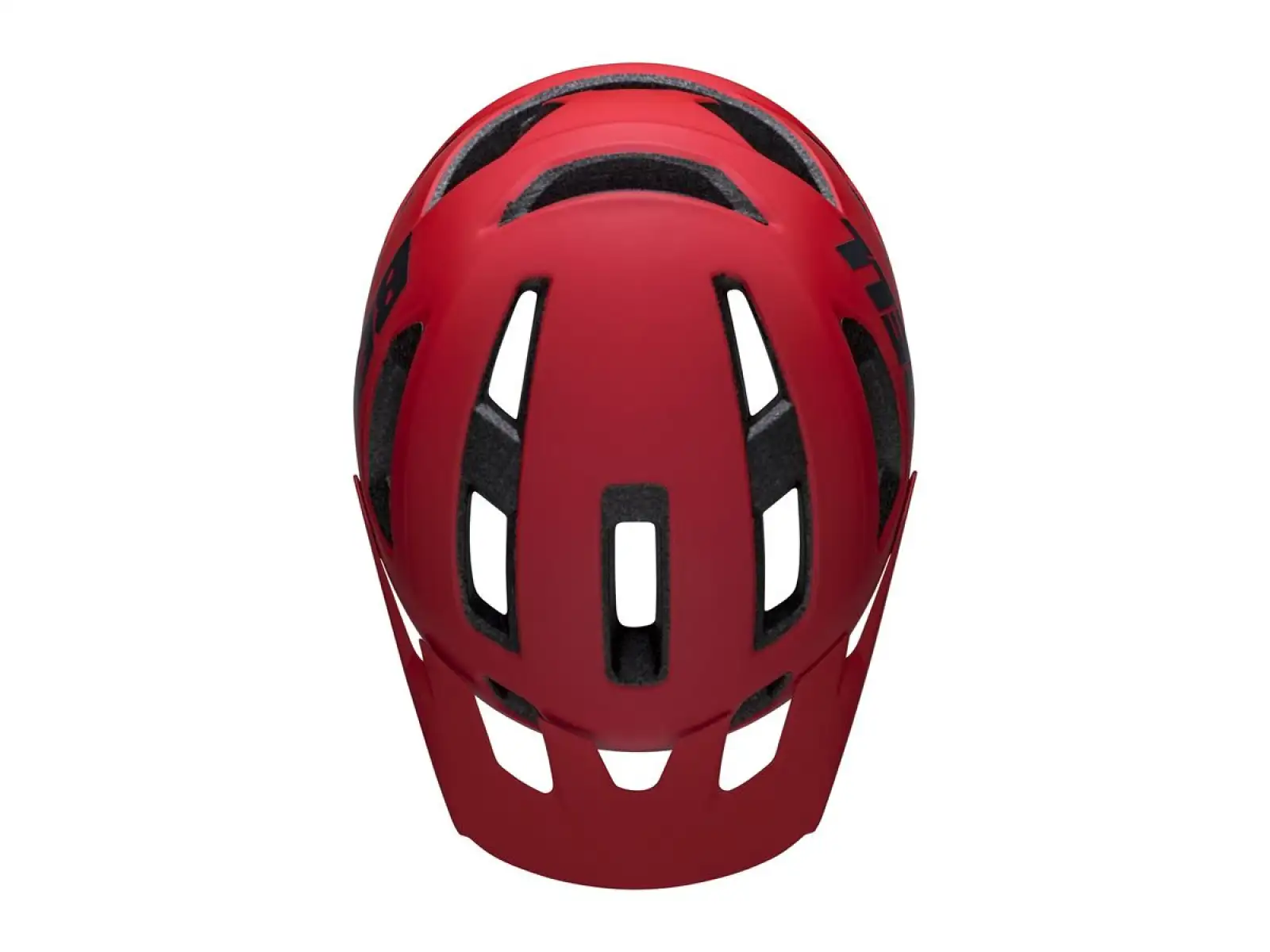 Bell Nomad 2 Helm Matt Dunkelrot