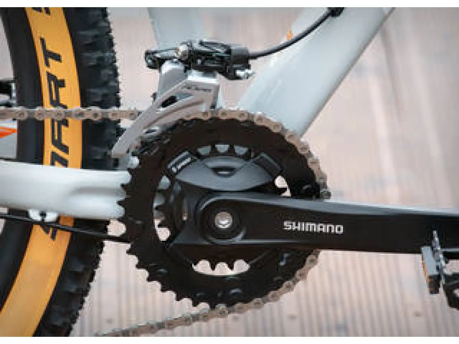Superior XC 859 Gloss Grey/Orange Mountainbike