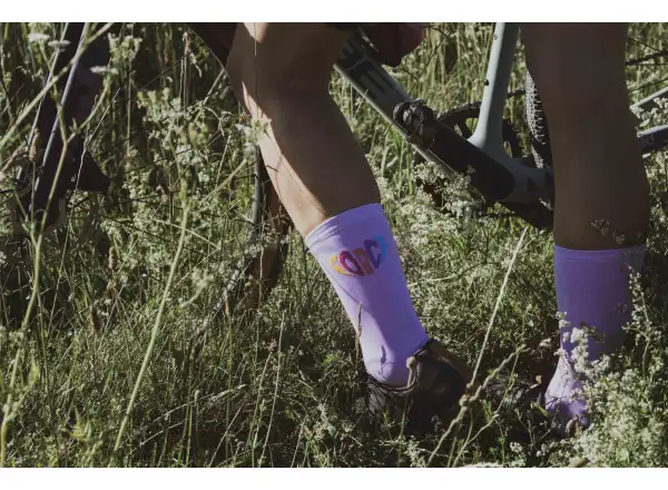Force In Heart Socken Lang - Lila
