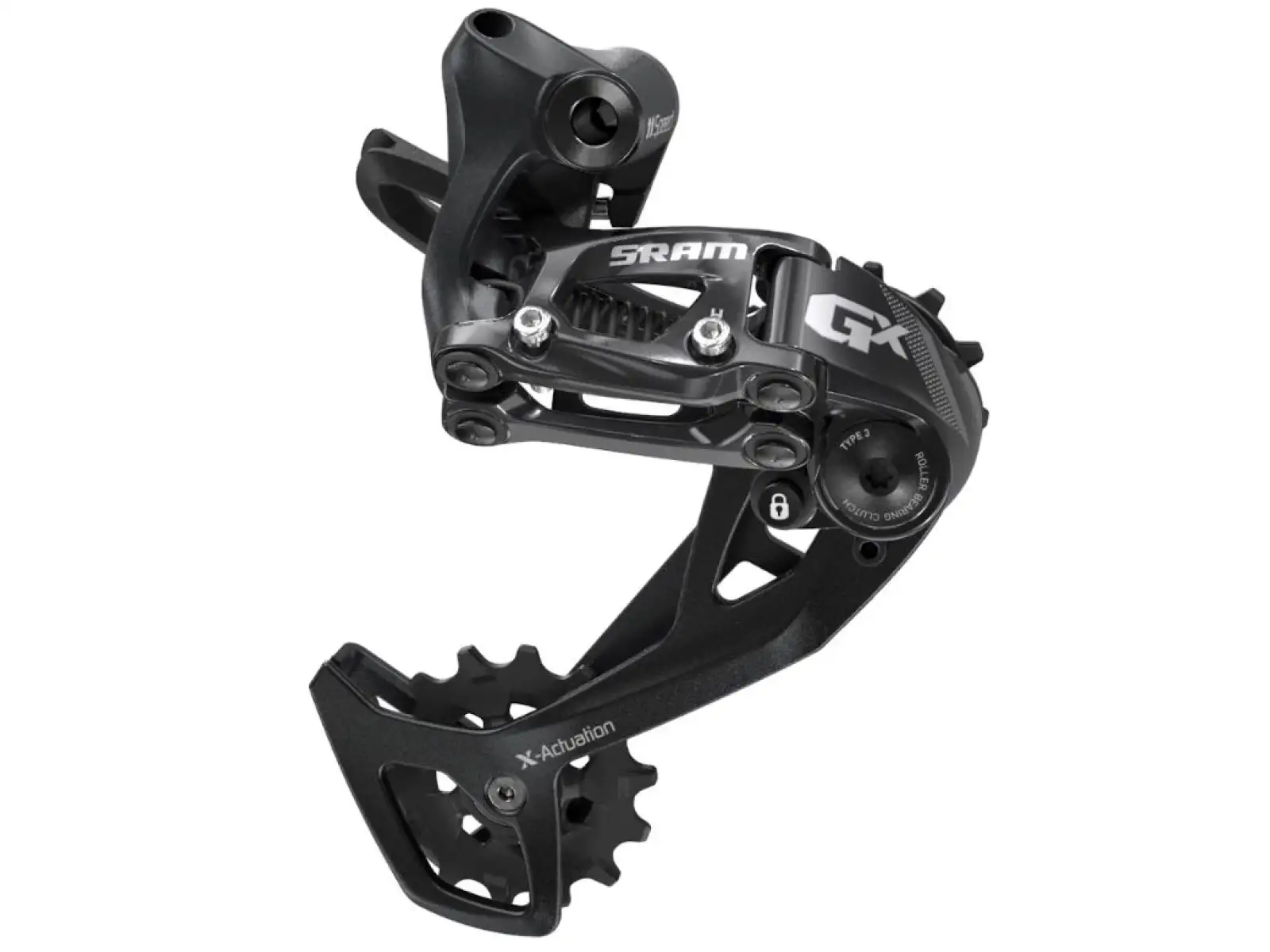 Sram GX 2×11-fach Schaltwerk Mittellanger Käfig Schwarz