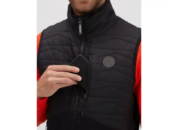 Silvini Grotte Herren gefütterte Weste black/cloud