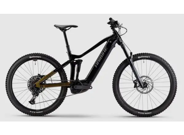 Haibike ALLTRAIL 10 800Wh vollgefedertes E-Bike black/ninja gold/grey