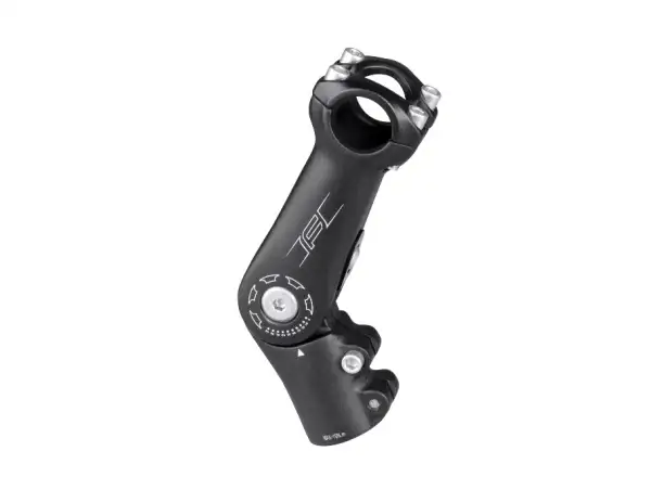 FORCE S6.3 verstellbarer Vorbau 25,4/90 mm schwarz matt