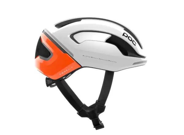 POC Omne Beacon MIPS Fahrradhelm Fluorescent Orange AVIP/Hydrogen White