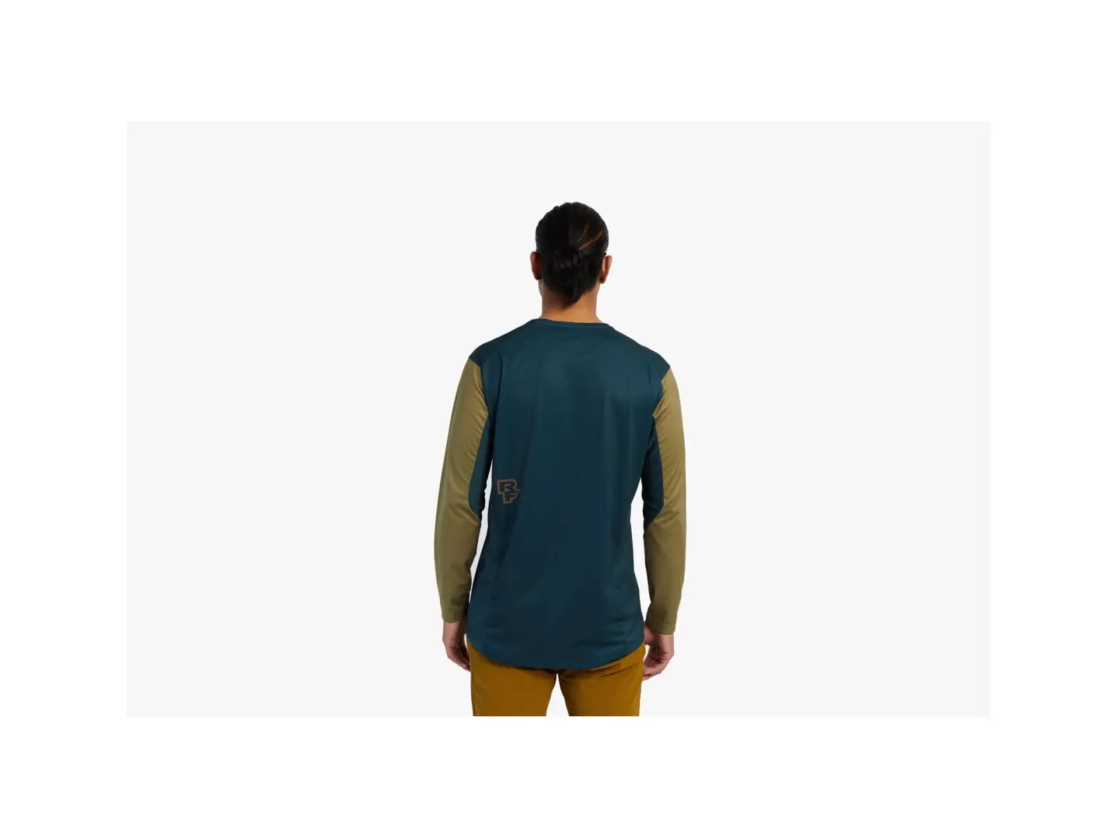 Race Face Indy Herren Langarmtrikot Kiefer