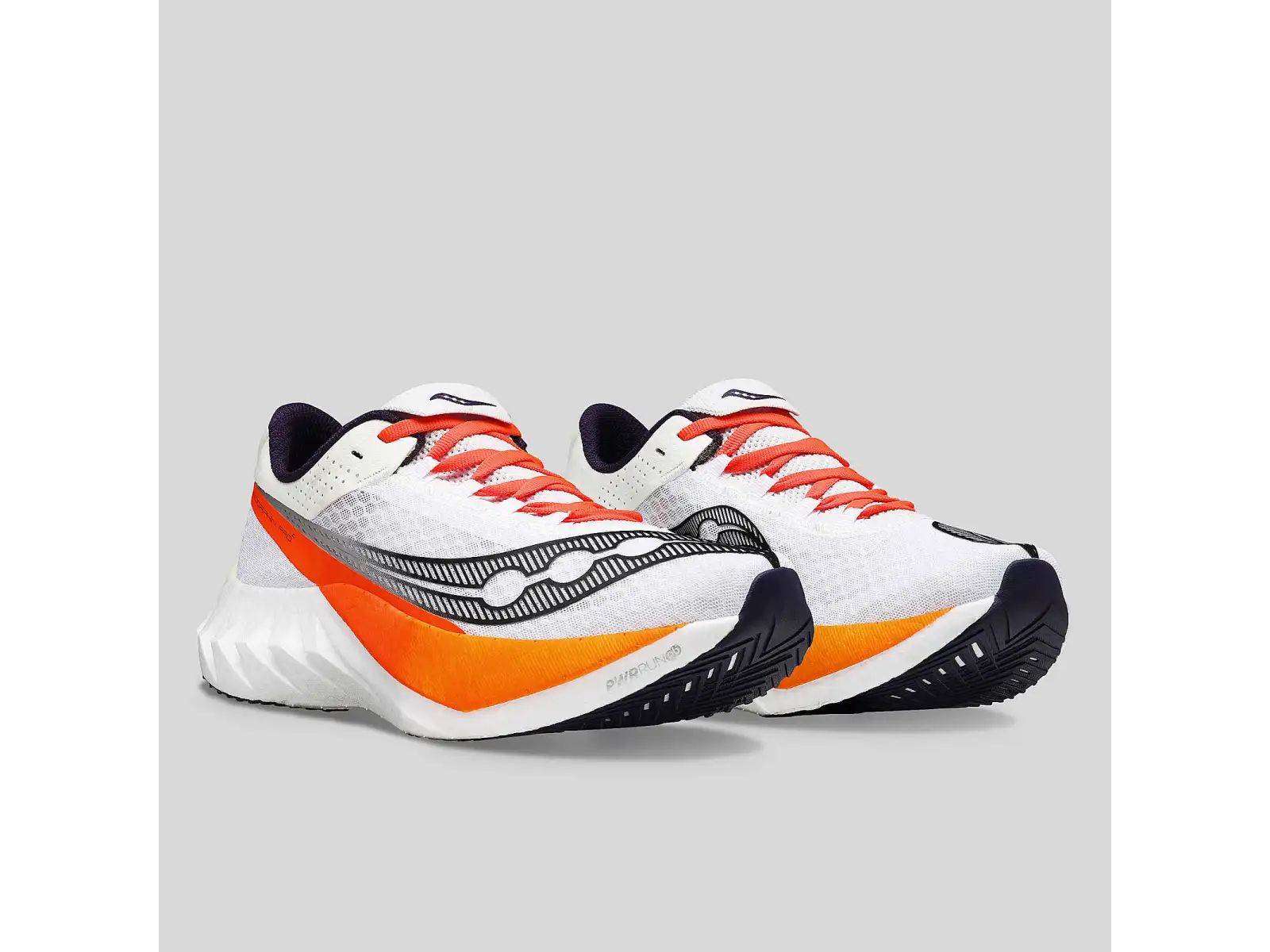 Saucony Endorphin Pro 4 Herren-Laufschuhe Weiß/Schwarz