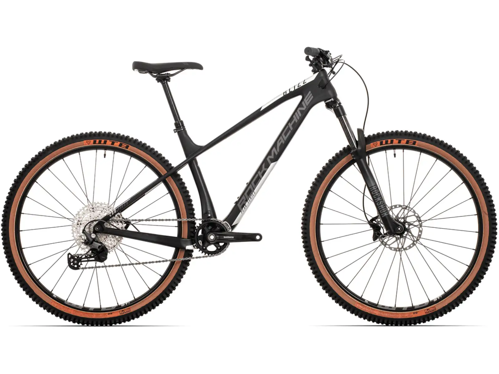 Rock Machine Blizz CRB 50-29 matte schwarz/dunkelgrau/glänzend silber Mountainbike