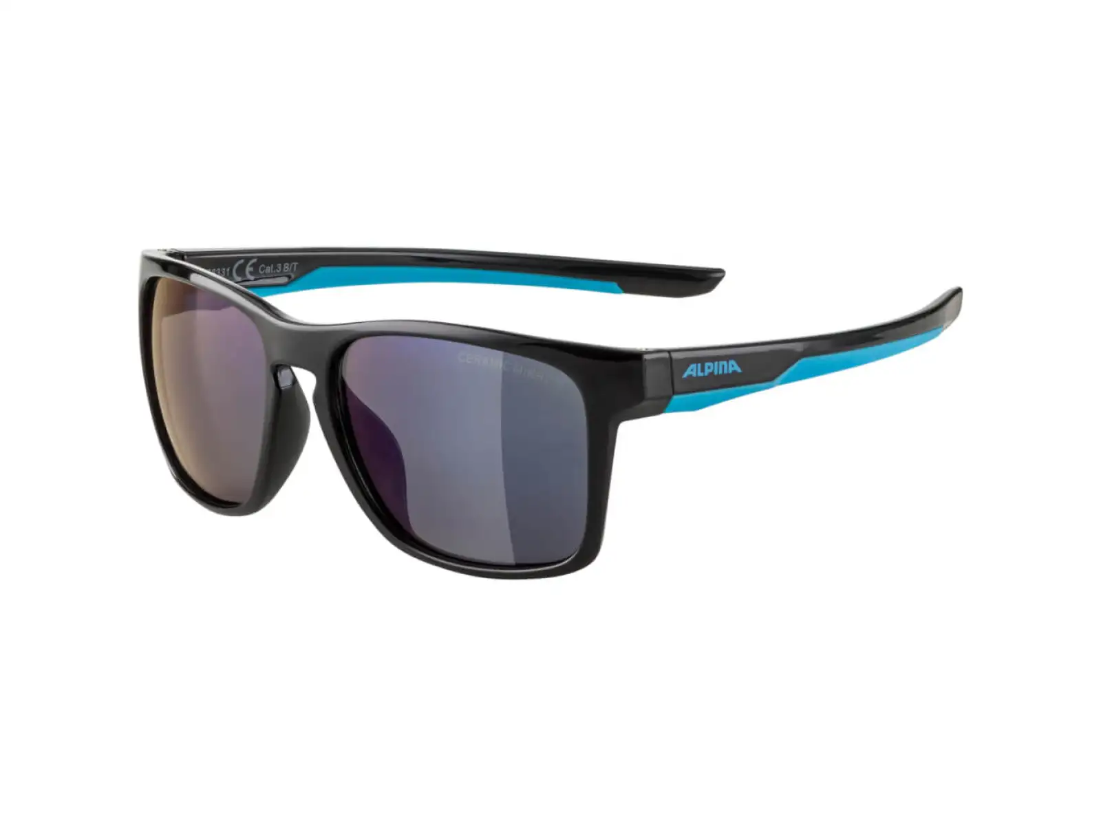 Alpina Flexxy Cool Kids Kinderbrille Black/Cyan