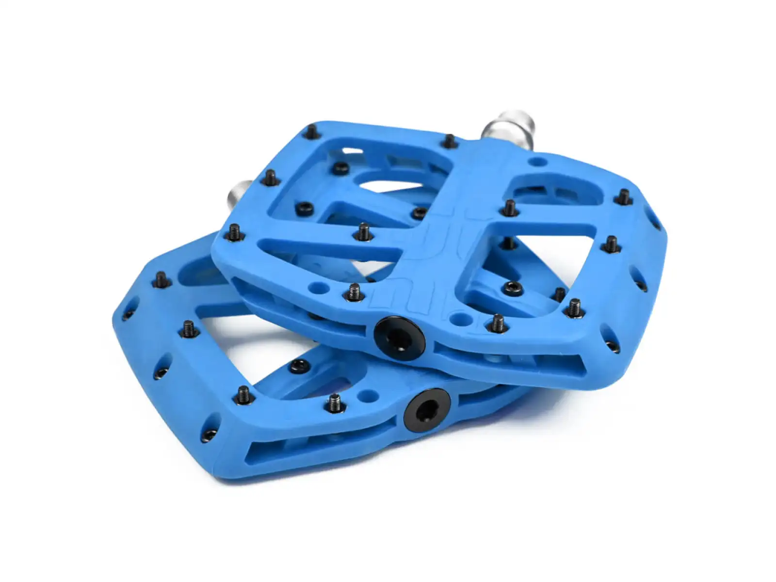 E-13 Base Plattformpedale Blau