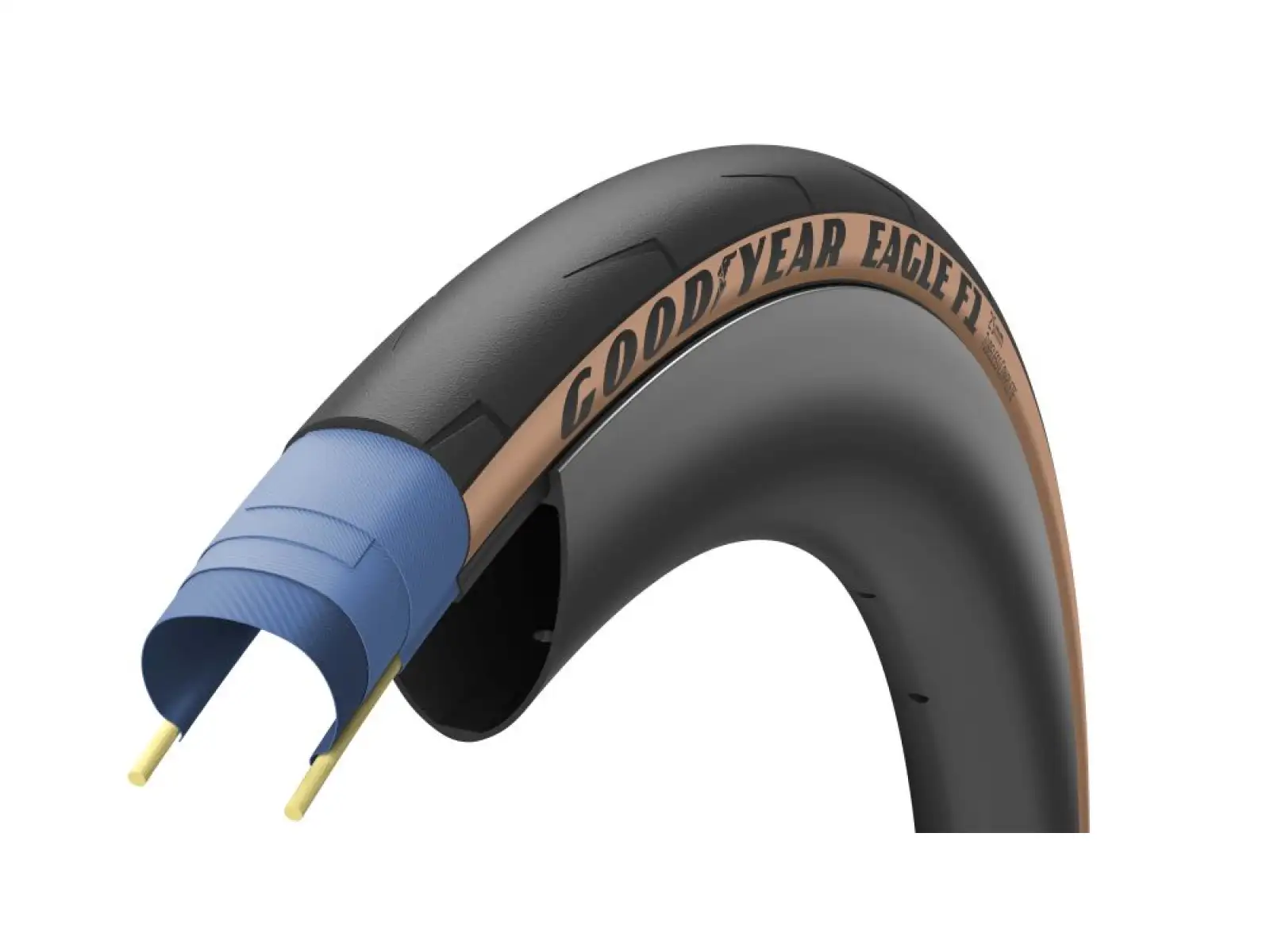 Goodyear Eagle F1 Tubeless Complete Straßenreifen Kevlar Transparent