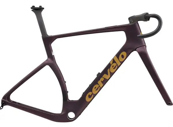 Cervélo Aspero-5 Gravel Rahmenkit Black Currant