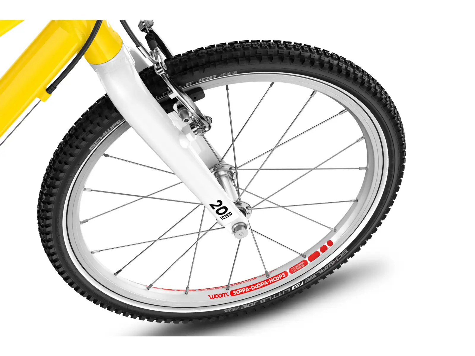 Woom GO 4 Vibrant Yellow 20 Kinderfahrrad
