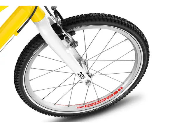 Woom GO 4 Vibrant Yellow 20 Kinderfahrrad