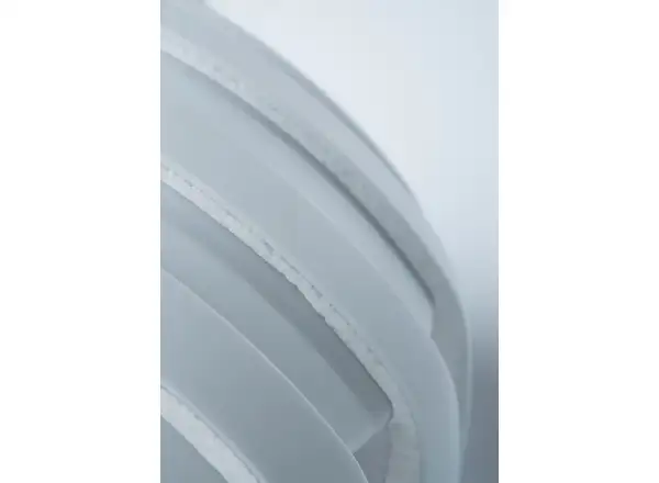 POC Cytal Rennradhelm Hydrogen White/Uranium Black Matt/Logo
