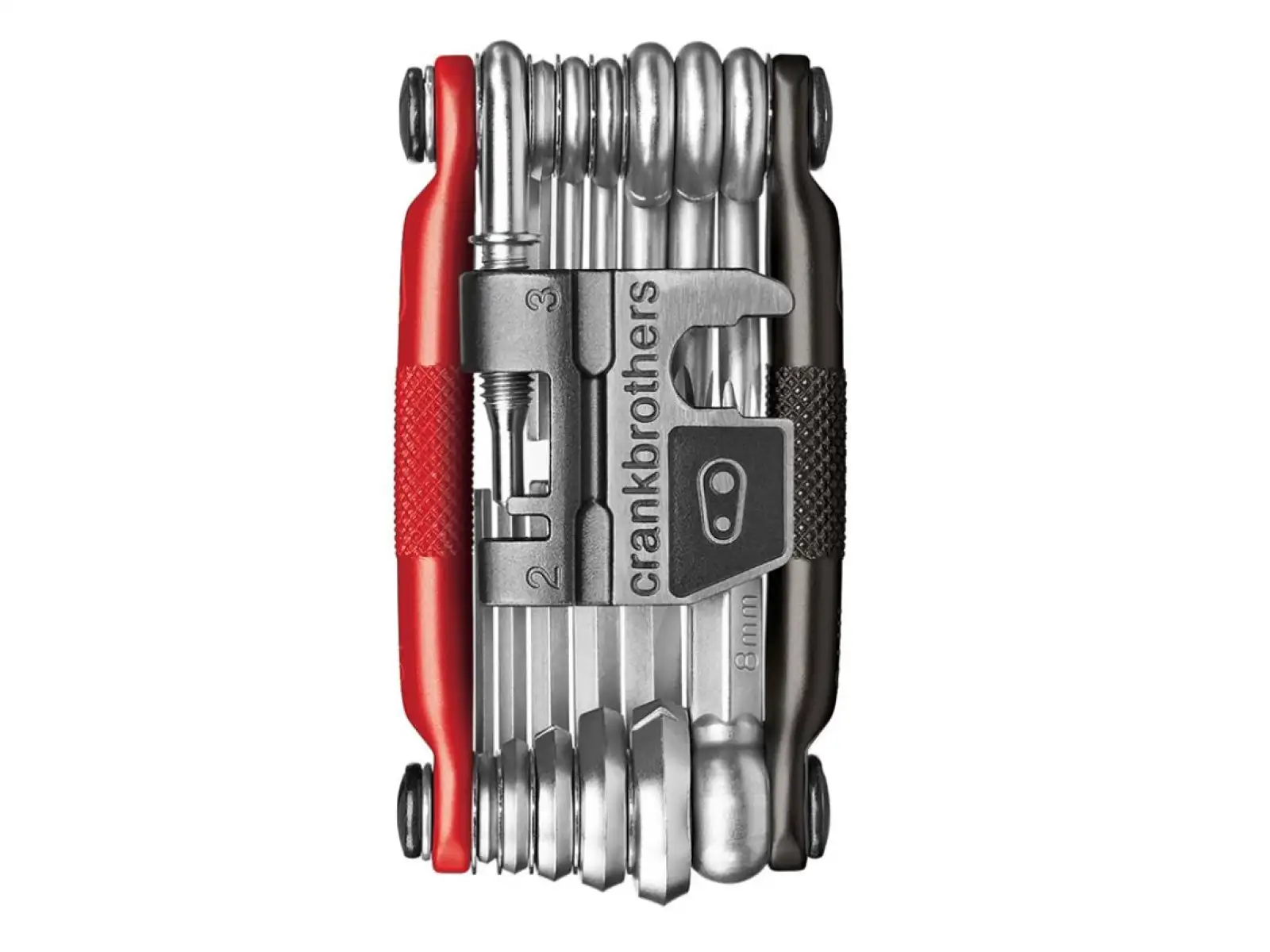 Crankbrothers Multi-19 Werkzeug Multitool schwarz/rot