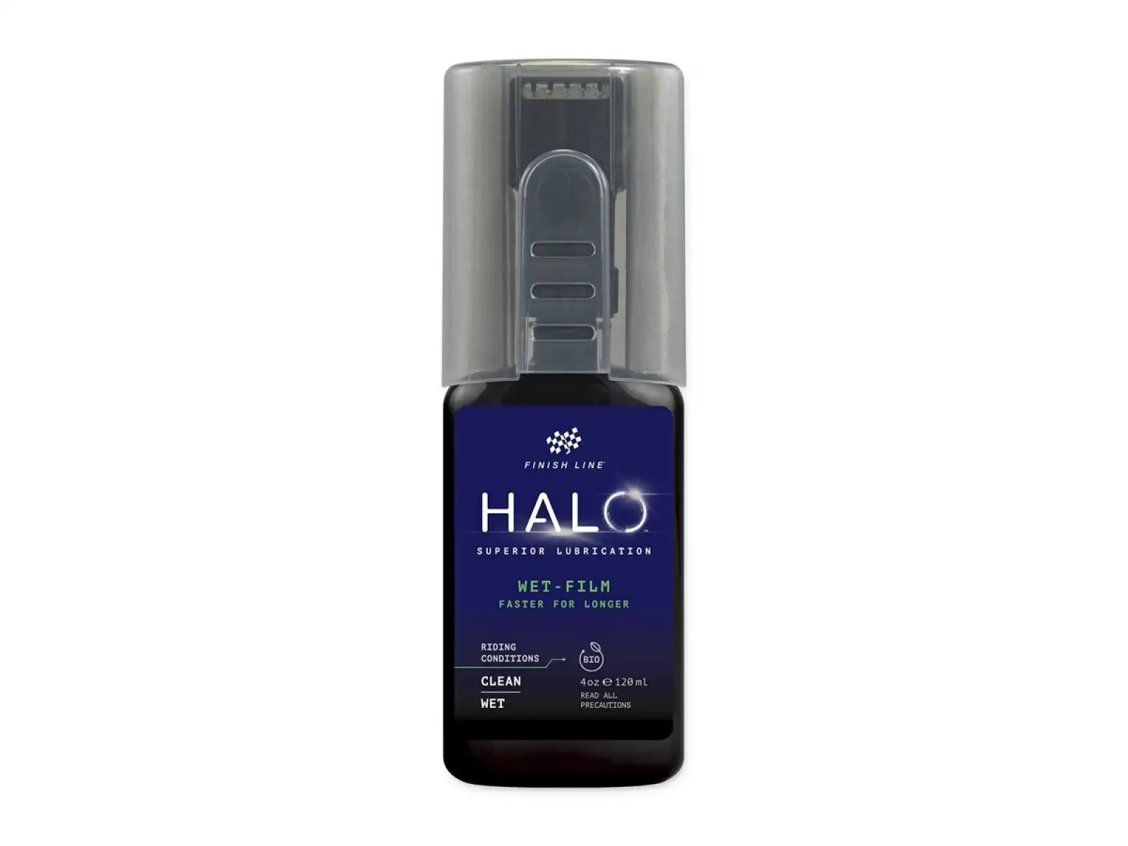 FINISH LINE HALO Wet + SMART Luber 4oz/120ml-Tropfer