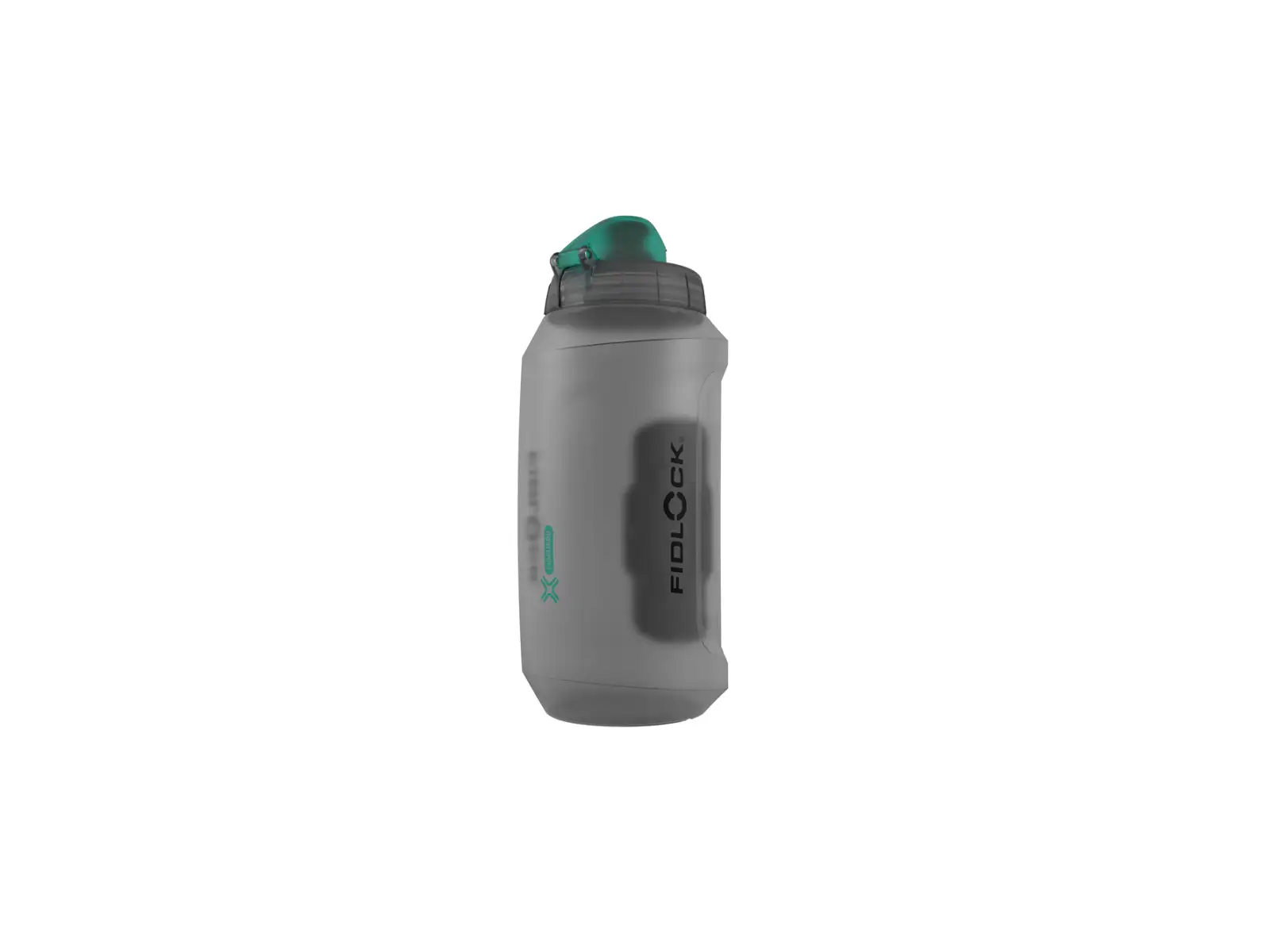 Fidlock Twist Set antibakterielle Flasche Smoke 450 ml + Basis für den Rahmen