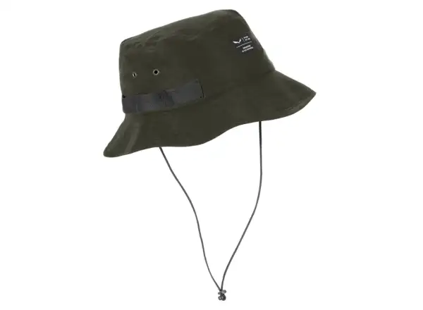 Salewa Puez Hemp Brimmed Hut Dark Olive