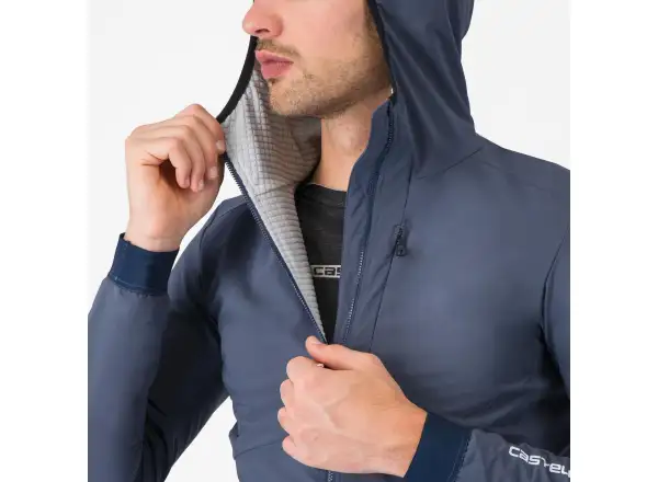 Castelli Fly Unltd Jacket Herrenjacke Dark Steel Blue