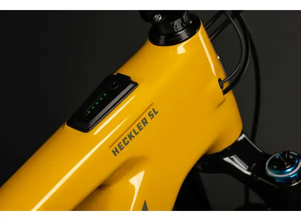 Santa Cruz Heckler SL 1 C Stout Vollgefedertes E-Bike Gloss Mustard Yellow