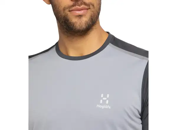 Haglöfs L.I.M Tech Herren T-Shirt kurzarm grau/dunkelgrau