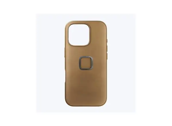 Peak Design Mobile Everyday Clarino Case iPhone 16 Pro Handyhülle Tan