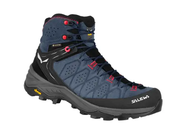 Salewa Alp Trainer 2 Mid GTX Damen Schuhe Java blue/Fluo Coral