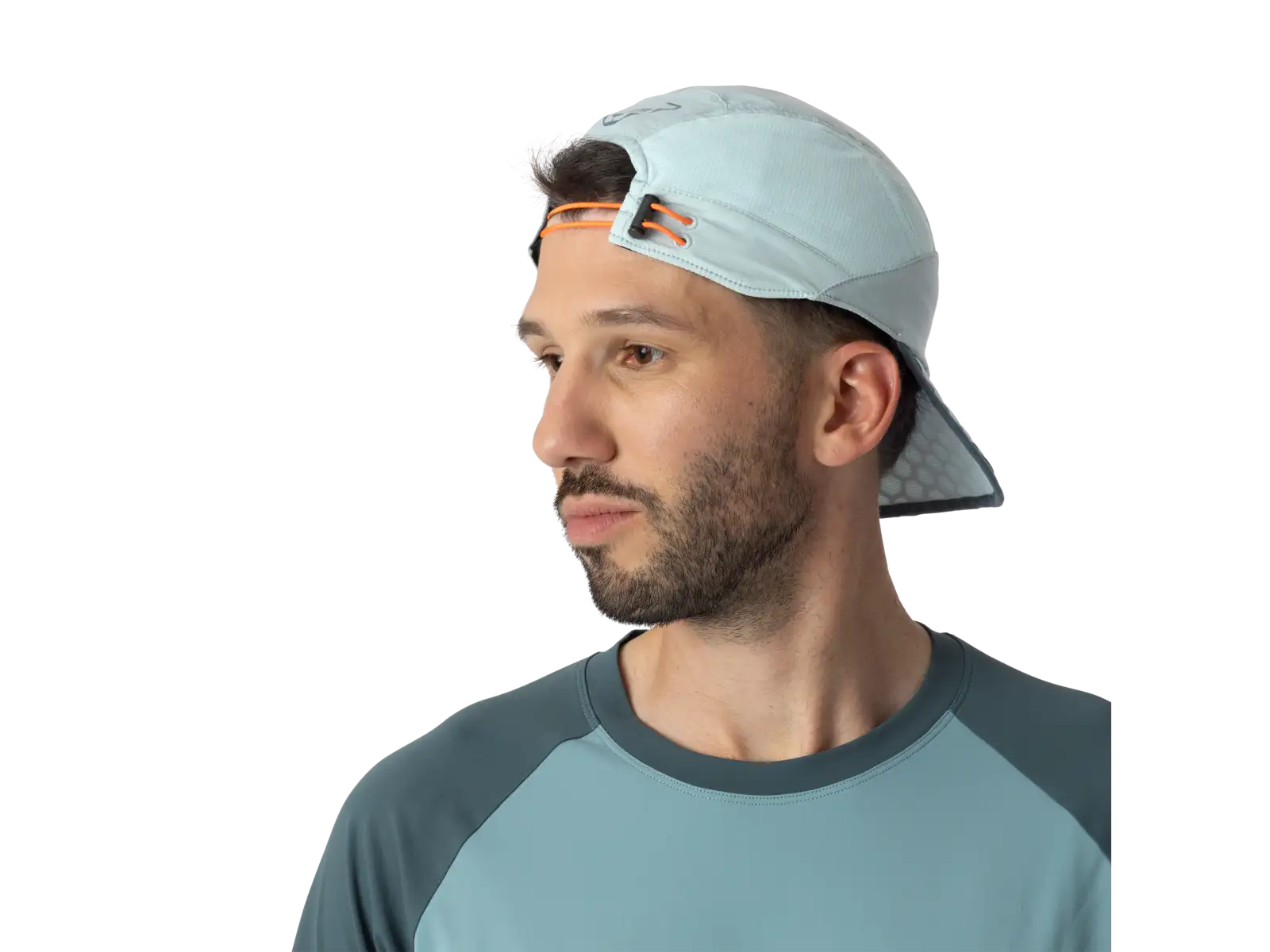 Dynafit Ultra Cooling Cap Laufkappe mit Schirm Cloud Blue
