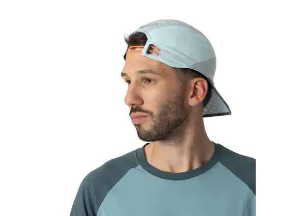 Dynafit Ultra Cooling Cap Laufkappe mit Schirm Cloud Blue