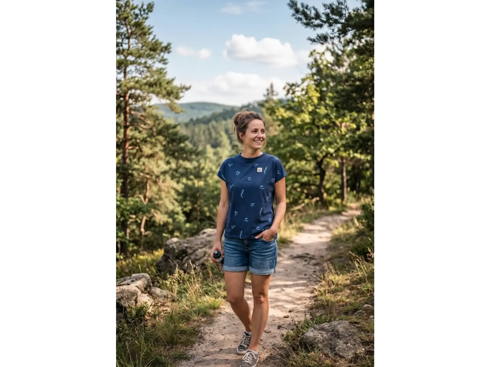 Maloja ViumsM. Damen T-Shirt kurzarm Midnight Velolove