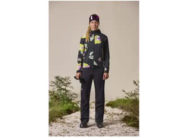 Maloja FjelletM. Printed Damenjacke Deep Black Fieldflower