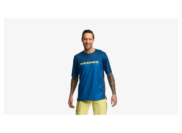 Race Face Diffuse Herren Langarmshirt Navy.