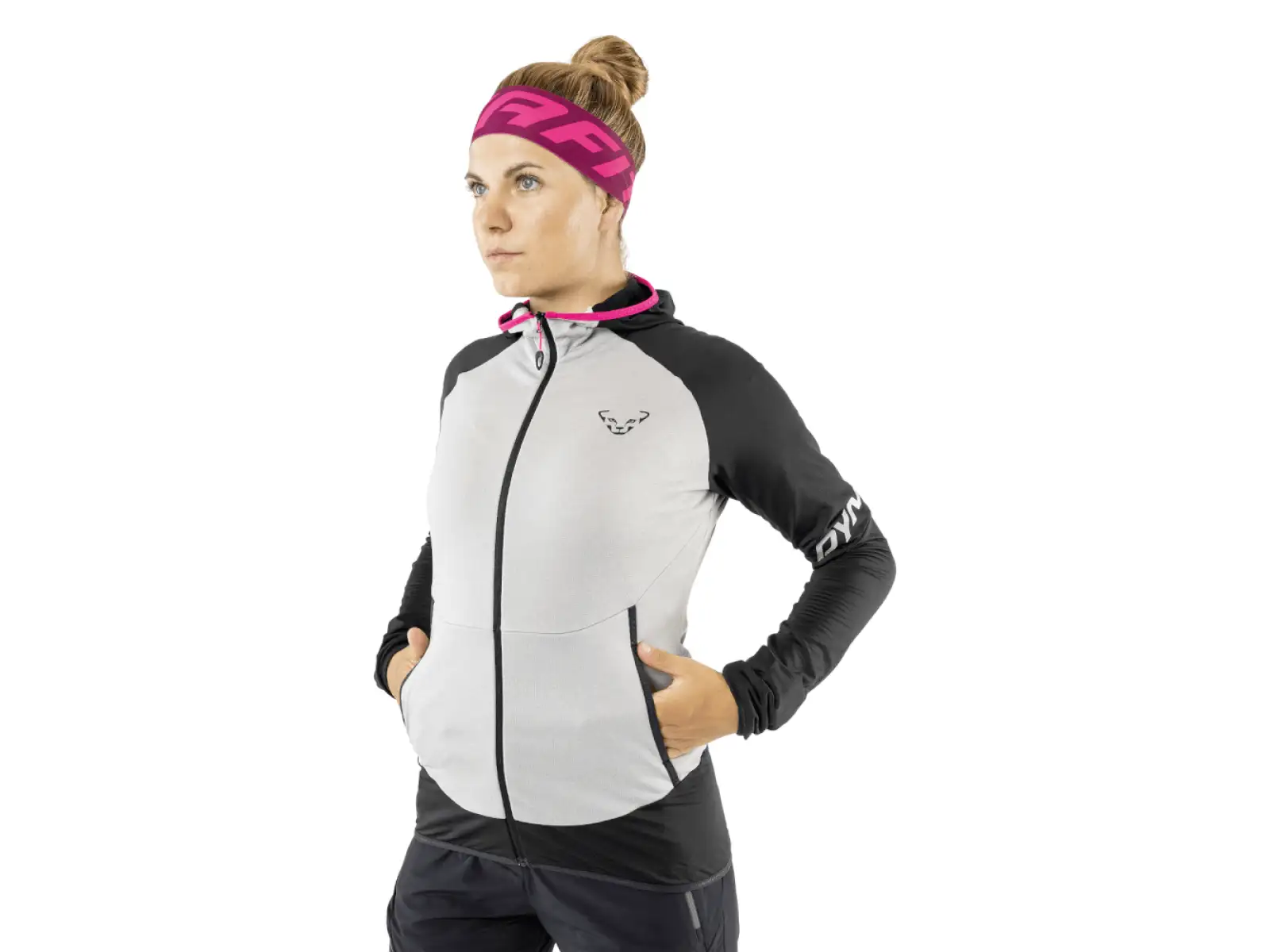 Dynafit Performance Dry Slim Stirnband Pink Glo
