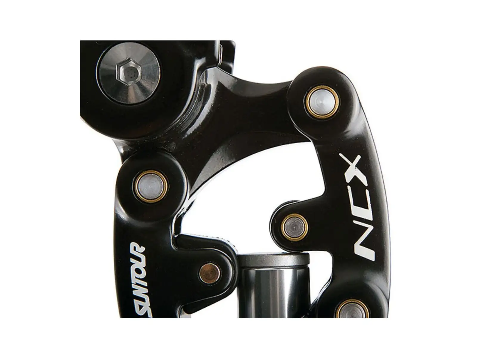 SR Suntour SP12/SP17-NCX gefederte Sattelstütze 400 mm schwarz