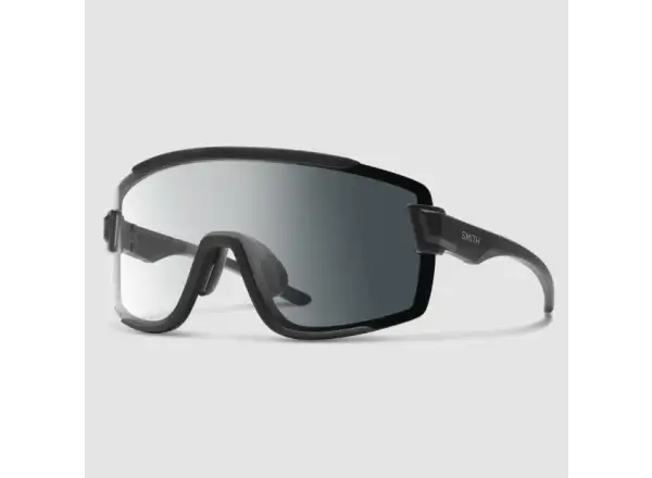 Smith Wildcat Fahrradbrille Matte Black/ChromaPop Photochromic Clear To Gray