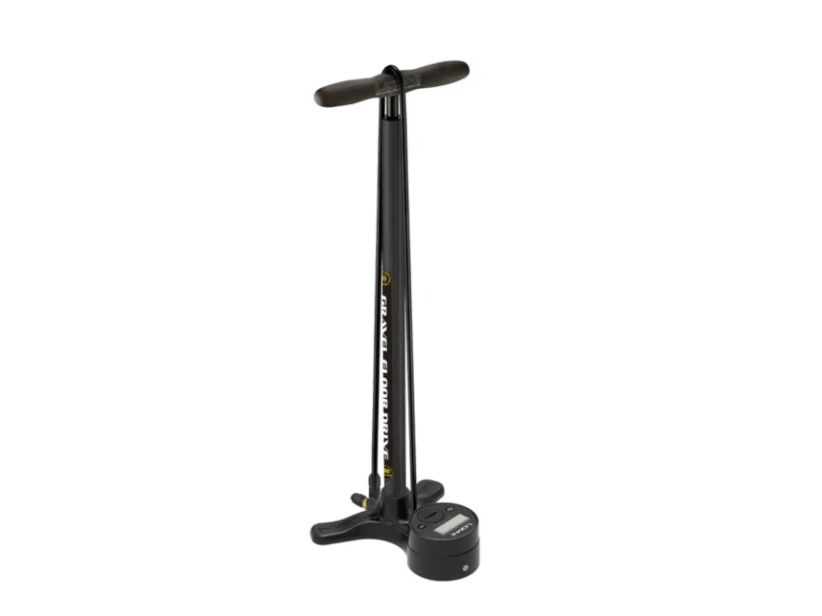 Lezyne Gravel Digital Drive Pumpe Matt Schwarz