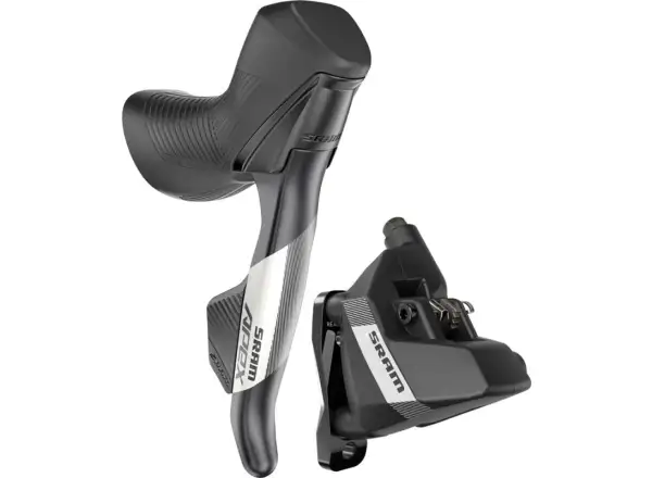 Sram Apex AXS D1 Rechter Brems-/Schaltgriff & Flat Mount Bremssattel, 2000 mm Leitung